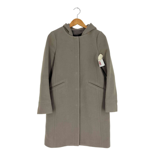 ユナイテッドアローズグリーンレーベルリラクシング UNITED ARROWS green label relaxing KF W 2WAY ノーカラー HOOD コート レディース JPN:40
